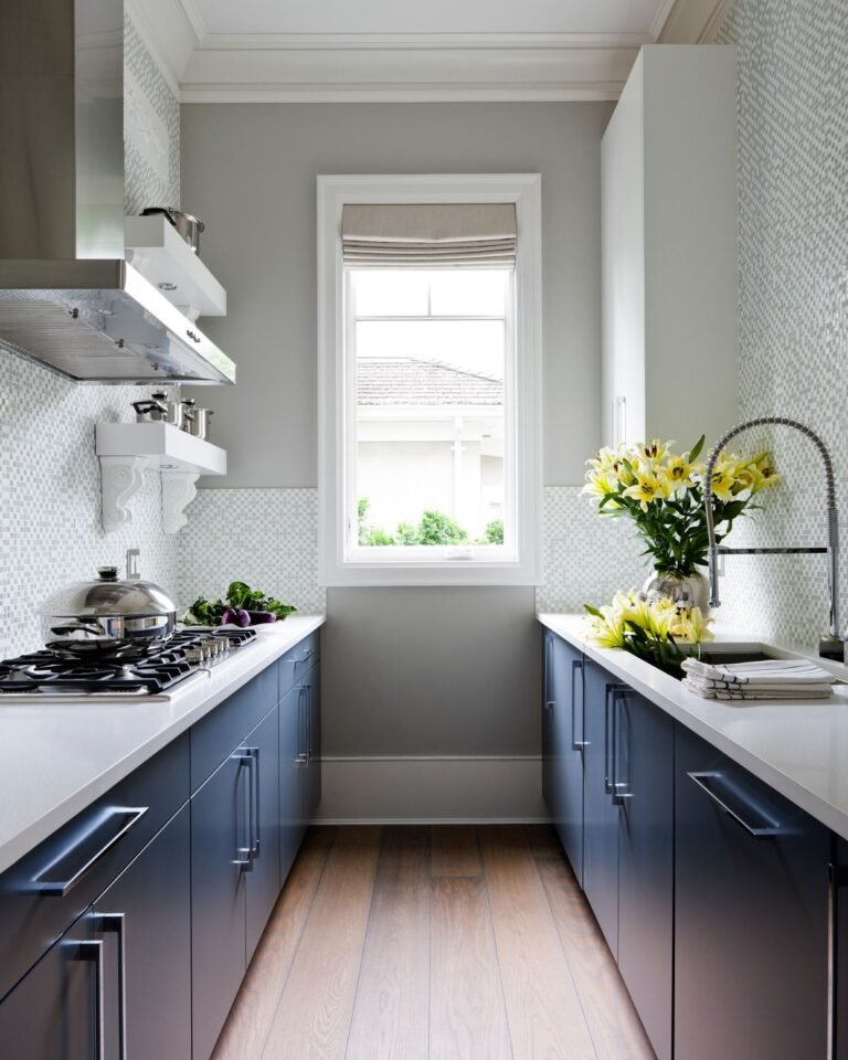 Space-Saving Ideas for Galley Kitchens